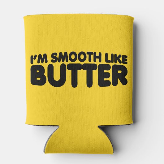 Ik ben glad als Butter Blikjeskoeler (Achterkant)