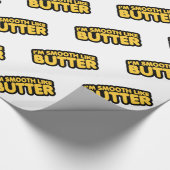 Ik ben glad als Butter Cadeaupapier (Hoek)