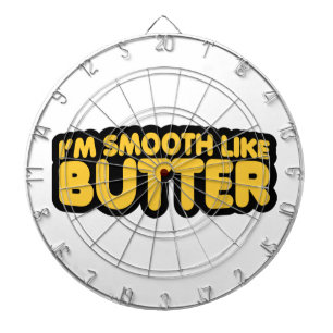 Ik ben glad als Butter Dartbord