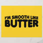 Ik ben glad als Butter Flyer (Voorkant)