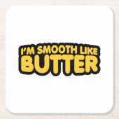 Ik ben glad als Butter Kartonnen Onderzetters (Voorkant)