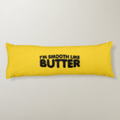 Ik ben glad als Butter Lichaamskussen (Achterkant)