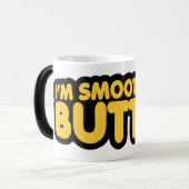 Ik ben glad als Butter Magische Mok (Voorkant links)