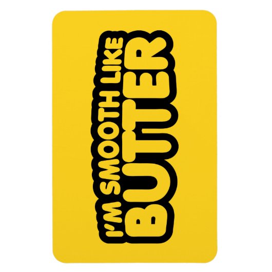 Ik ben glad als Butter Magneet (Verticaal)