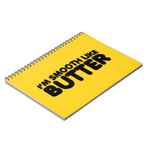 Ik ben glad als Butter Notitieboek