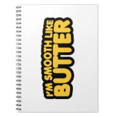 Ik ben glad als Butter Notitieboek (Voorkant)