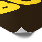 Ik ben glad als Butter Poster (Hoek)