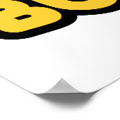 Ik ben glad als Butter Poster (Hoek)