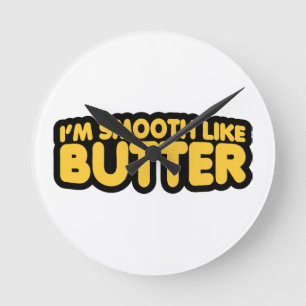 Ik ben glad als Butter Ronde Klok