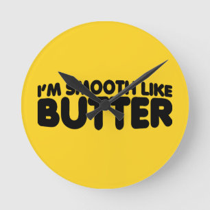 Ik ben glad als Butter Ronde Klok