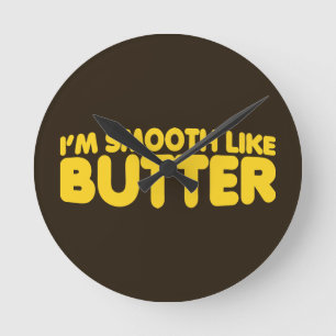 Ik ben glad als Butter Ronde Klok