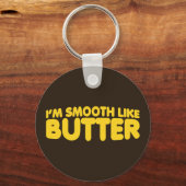 Ik ben glad als Butter Sleutelhanger (Voorkant)