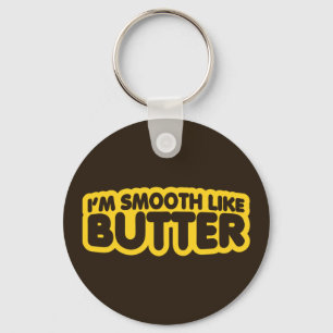 Ik ben glad als Butter Sleutelhanger