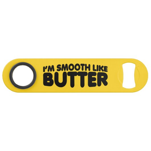 Ik ben glad als Butter Speed Flessenopener (Achterkant Horizontaal)