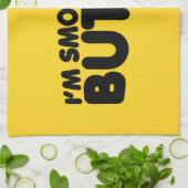 Ik ben glad als Butter Theedoek (Gevouwen)