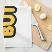 Ik ben glad als Butter Theedoek (Quarter Fold)