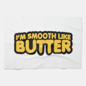 Ik ben glad als Butter Theedoek (Horizontaal)