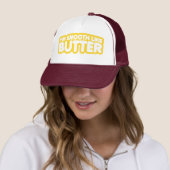 Ik ben glad als Butter Trucker Pet (In situ)