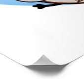 Ik ben Glovin It Funny Baseball Pun Poster (Hoek)