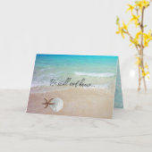 Ik ben God het Aanmoedigen van Gevonden Schrift Kaart (Gele Bloem)