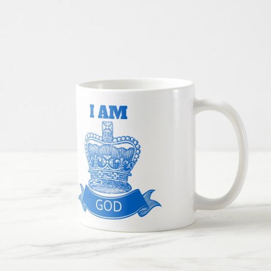 Ik ben God Koffiemok (Rechts)