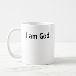 Ik ben God! Koffiemok