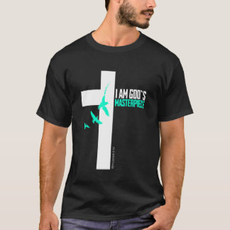 IK BEN GOD`S Meesterwerk Christelijk Efeziërs 220 T-shirt