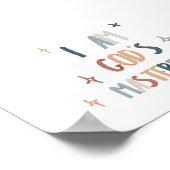 Ik ben Gods meesterwerk print (Hoek)