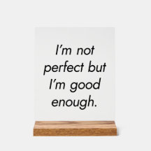 Ik ben goed genoeg voor acrylverf