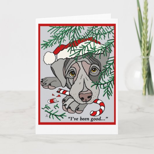 "Ik ben goed geweest" Kaart (Voorkant)