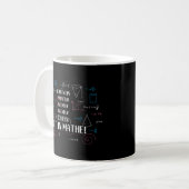 Ik ben goed in Wiskunde Koffiemok (Voorkant links)