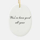 Ik ben goed versierd keramisch ornament (Achterkant)