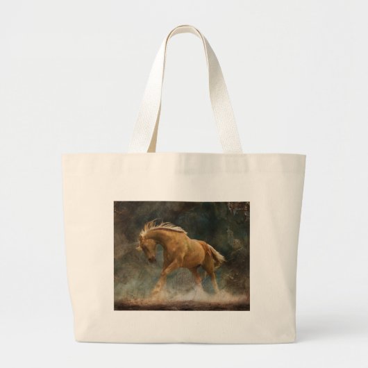 Ik ben Golden Grote Tote Bag (Voorkant)