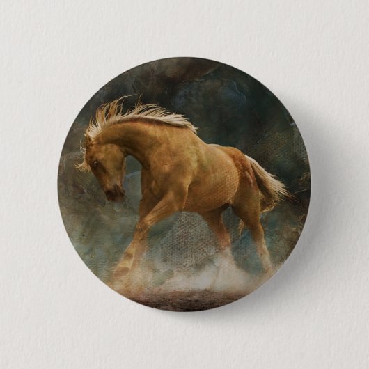 Ik ben Golden Ronde Button 5,7 Cm (Voorkant)