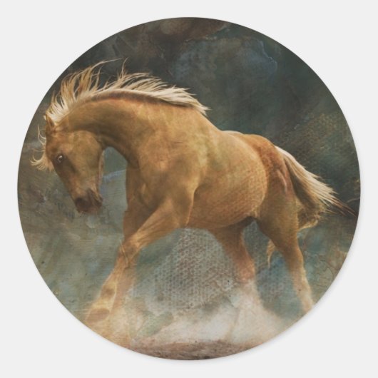 Ik ben Golden Ronde Sticker (Voorkant)