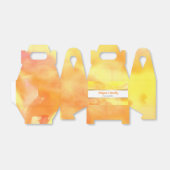 Ik ben GOLDEN WATERVERF huwelijksgeschenk gunst do Bedankdoosjes (Uitgevouwen)