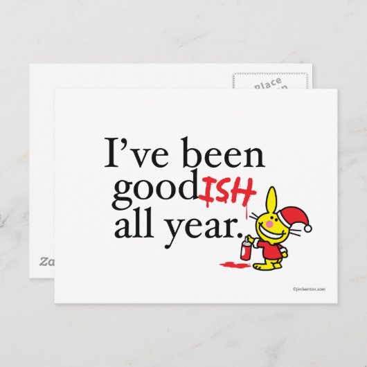Ik ben Goodish Al Jaar geweest Briefkaart (Voorkant / Achterkant)