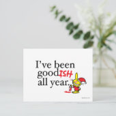 Ik ben Goodish Al Jaar geweest Briefkaart (Staand voorkant)