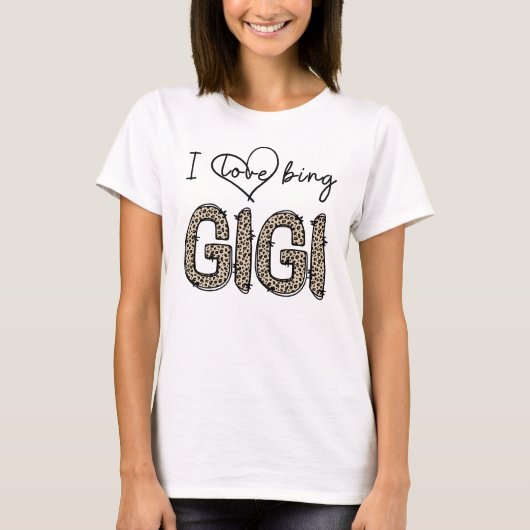 Ik ben graag gigi t-shirt (Voorkant)