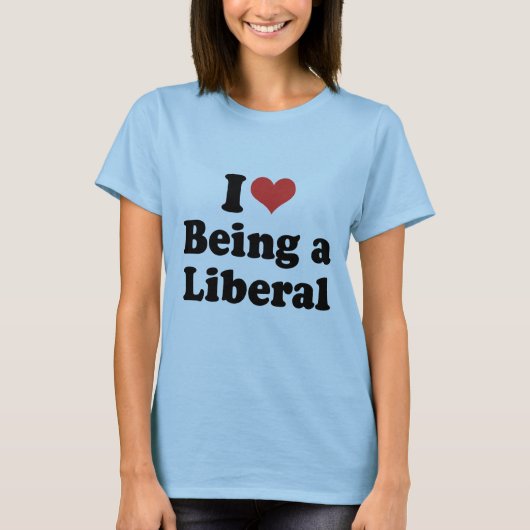 IK BEN GRAAG LIBERAAL - .PNG T-SHIRT (Voorkant)