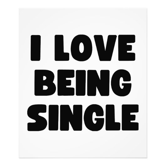 Ik ben graag single foto afdruk (Voorkant)