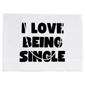 Ik ben graag single groot cadeauzakje (Achterkant)