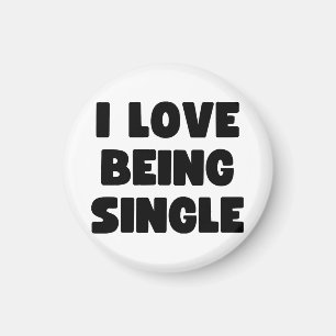 Ik ben graag single magneet