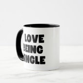 Ik ben graag single mok (Voorkant links)