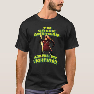 Ik ben Grieks-Amerikaan en zal gebruik maken van d T-shirt