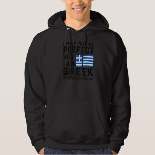Ik ben Griekse vlag Griekse Erfgoed Griekse Roots Hoodie