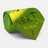 Ik ben groen. stropdas (Opgerold)