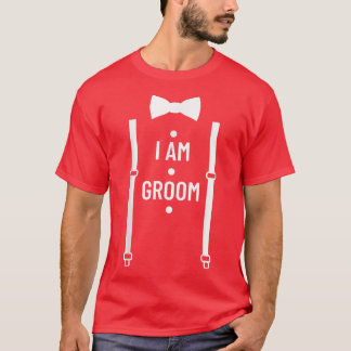Ik ben Groom Wedding Party Best Man Bachelor Party T-shirt