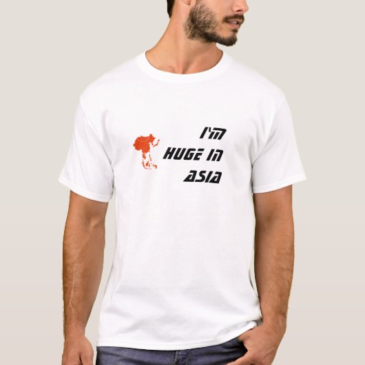 ik ben groot in azië shirt (Voorkant)