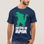 Ik ben groot in Japan Sci Fi Retro Parody Monster T-shirt (Voorkant)